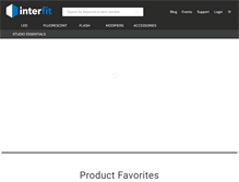 Tablet Screenshot of interfitphotographic.com